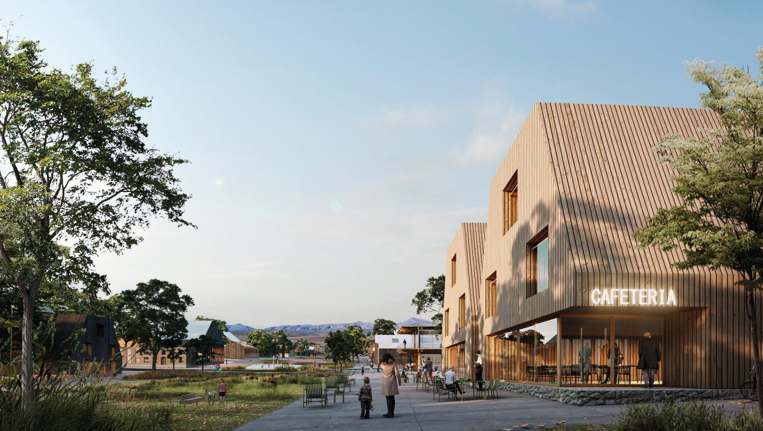 Centro Cívico-Comercial, Pagus Serra