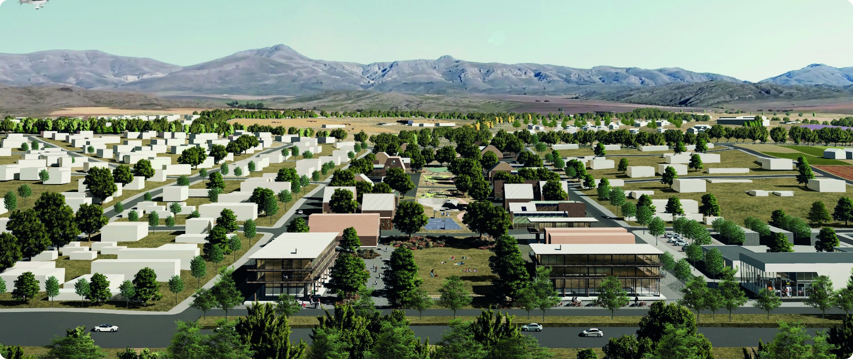 Centro Cívico-Comercial, Pagus Serra